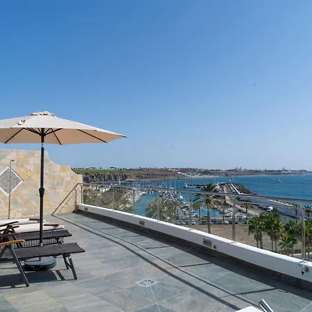 Apartment Deluxe Porto Mare-fragata 17-pasitoblanco-terrace Panoramic Seaview Pasito Blanco
