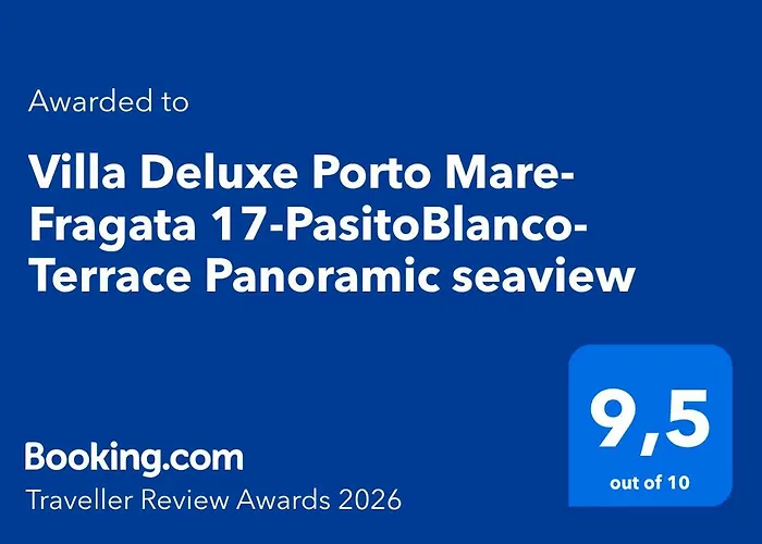 アパート Deluxe Porto Mare-fragata 17-pasitoblanco-terrace Panoramic Seaview パシート・ブランコ